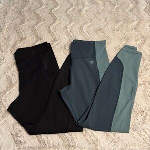 Fox Activewear Leggings lot of 2 Large